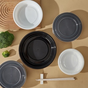 Contenants alimentaires jetables en plastique PP transparent écologiques avec couvercles pour nouilles, pain et soupes – Vente en gros - Product Image 5