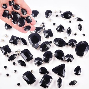 Oleeya Factory Venta Caliente al por Mayor de Pedrería: Botones Plateados, Colores Populares, Formas Variadas, Pedrería para Coser con Engaste de Garra para Vestidos de Novia - Product Image 5