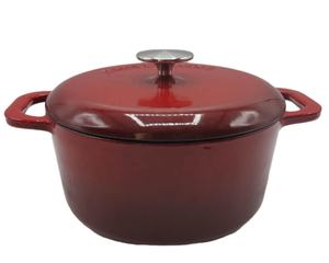 Ensemble de casseroles <span class=keywords><strong>en</strong></span> fonte émaillée antiadhésive, casserole et faitout avec différentes couleurs, facile à cuisiner et à nettoyer - Product Image 5