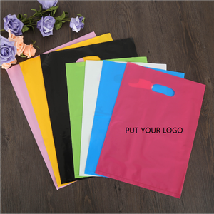 Hot sell custom printed plastic bags custom printed logo on plastic bags shopper plastic bag