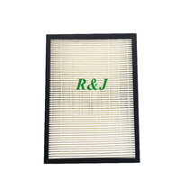 U17 Filtro Hepa U15 U16 U17 Purificadores de aire de alta eficiencia Hoja de filtro Hepa de polvo para uso comercial/doméstico