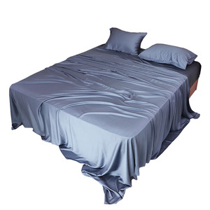 Wholesale Luxury 100% <strong>Bamboo</strong> Fiber Bedding Set 300TC Cooling Sateen OEKO-TEX Certified Organic Lyocell Custom OEM/ODM - Product Image 3