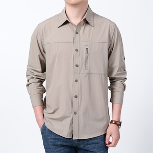 Chemise de pêche softshell pour homme, vêtements de chasse légers, printemps et été, chemise tactique à manches longues pour l'extérieur - Product Image 1