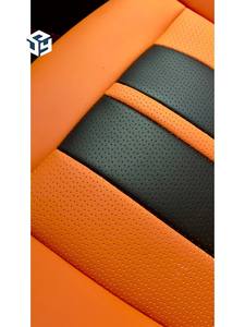 Fundas de asiento de coche de ajuste personalizado para <span class=keywords><strong>Ford</strong></span> Mustang 2015-2024 juego completo de cuero cinco asientos Protector Napa cuero - Product Image 5