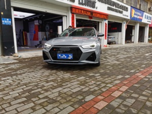 奥迪A6 2016-2018外部车身零件新表面升级2023年RS6外观前包围汽车配件 - Product Image 2