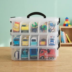 Plafarm Miniliving Juego de Divisores de Cajones Ajustables, Modular y Apilable, Material Resistente, Almacenamiento Moderno y Minimalista - Product Image 3