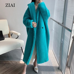 Wholesale <strong>Plus</strong> <strong>Size</strong> Shearling <strong>Coats</strong> High End Winter Faux <strong>Teddy</strong> <strong>Coat</strong> Long Fur <strong>Coat</strong> Women - Product Image 4