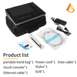 แผงควบคุมแสงมินิ DMX มินิแผงควบคุมหน้าจอสัมผัสแบบ Capacitive สำหรับเวที - Product Image 4