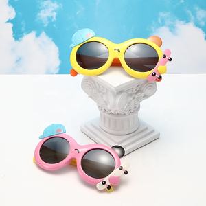 Lunettes de <span class=keywords><strong>soleil</strong></span> polarisées pour enfants, lunettes de <span class=keywords><strong>soleil</strong></span> de dessin animé pour fille, protection UV, mignon bébé ombrage lunettes pour garçon - Product Image 1