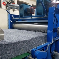 Machine Airlaid de fabrication de fibre de coco de HONGYI pour la chaîne de production de feutre de déchets de liaison thermique