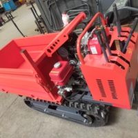 Hochwertiger Mini Crawler Dumper Truck für robuste Bergstraßen und Wüsten mit erstklassigem Motor als Kern komponente