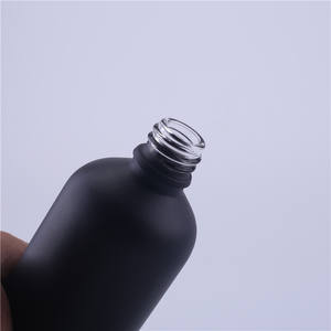 100ml compte-gouttes en verre E Liuid huile essentielle flacon noir mat avec compte-gouttes - Product Image 5