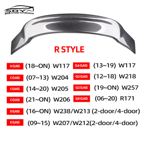 Aileron arrière en fibre de carbone style AMG PSM <span class=keywords><strong>R</strong></span> <span class=keywords><strong>V</strong></span> FD BB RT C63 pour Mercedes Benz A C E CLA CLASS - Product Image 6