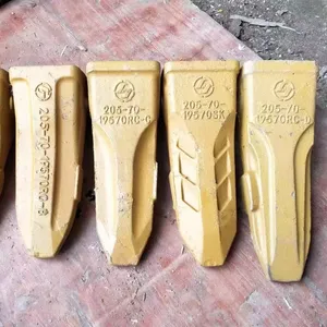 Excavator Bucket Teeth 19570rc Rock Bucket Tooth Pin Tooth For Excavator Pc200 Parts Bucket