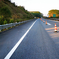 Peinture de marquage routier thermofusible BS3262 Jaune 10% billes de verre pré-mélangées Séchage rapide Forte adhérence pour autoroute