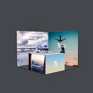 Chất lượng cao nhôm dẫn ánh sáng Hộp gian hàng nhanh chóng cài đặt dễ dàng để thực hiện triển lãm Thương mại và hội chợ triển lãm Hộp ánh sáng gian hàng - Product Image 4