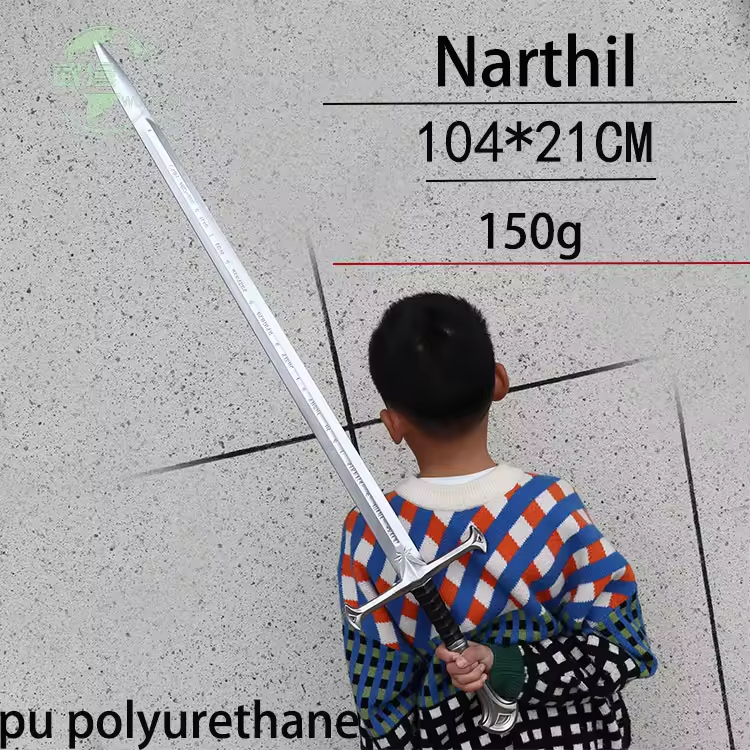 Fire-tipped spear 100cm