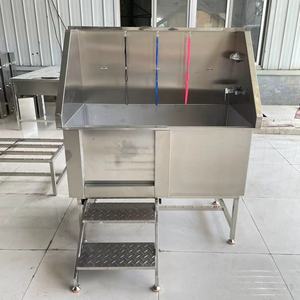 <span class=keywords><strong>Pet</strong></span> Clinic Supply Tier Edelstahl Electric Lift <span class=keywords><strong>Pet</strong></span> Bathing Pool - Product Image 4