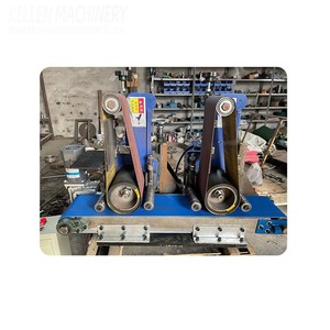 Mini ponceuse à bande électrique 2x72 pour le polissage des métaux avec boîte de vitesses, puissance 2,2 kW, longue durée de vie - Product Image 4