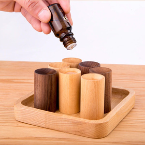 Ahşap Aroma YAYICI aromaterapi uyku yardım Reed difüzör ahşap uçucu yağ difüzör Sticks - Product Image 1