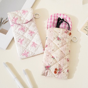 Étui de rangement matelassé en coton pour <span class=keywords><strong>lunettes</strong></span>, pochette de voyage pour <span class=keywords><strong>lunettes</strong></span> de soleil, sacs de protection <span class=keywords><strong>souples</strong></span> pour <span class=keywords><strong>lunettes</strong></span> pour femmes - Product Image 1