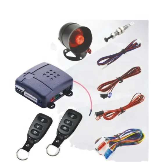自動車アクセサリー2023一方向車警報システム車のセキュリティシステム車のための簡単なインストール