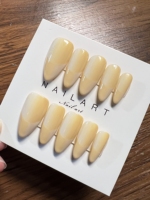 Vente en gros de faux ongles Ballerina Coffin, peints à la main, en acrylique et gel, de luxe, personnalisés, faits main, pour usage professionnel en salon, best-seller, faciles à poser