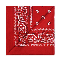 Bandana en satin à imprimé par sublimation personnalisé, de bonne qualité, classique, carré, paisley, bandana paisley, foulard en soie pour cheveux