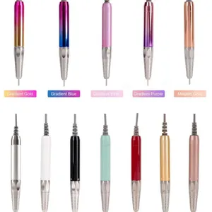 Pièce à main de rechange pour ponceuse à ongles sans balais 35KRPM, faible vibration, stylo de manucure en alliage métallique, silencieux, pour pédicure et salon - Product Image 2