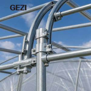 Serre tunnel commerciale <span class=keywords><strong>en</strong></span> plastique de style gothique pour la production de légumes, la culture de tomates et l'agriculture hydroponique - Product Image 4
