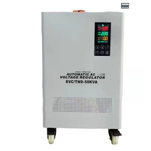 Régulateur de tension domestique automatique monophasé 220V SVC 5KVA 3KVA 20KVA 40KVA 60KVA AC - Product Image 2