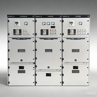 Armoires électriques industrielles intérieures en acier galvanisé moyenne et haute tension GGD GCK KYN28 pour alimentation, condensateurs et anneaux principaux