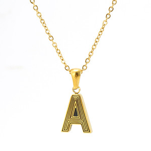 Collar de letras ersonality ashion, colgante - Product Image 5