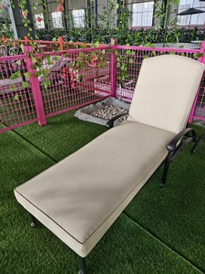 Conjunto de <span class=keywords><strong>Tumbonas</strong></span> de Aluminio Fundido de Primera Calidad para Exteriores, Resistentes a la Oxidación y a los Rayos UV, Precio de Fábrica para Jardín o Patio Trasero de Villa - Product Image 4