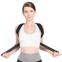 Vente en gros usine – Correcteur de posture respirant en néoprène pour le haut du dos, soutien de la clavicule, unisexe, idéal pour le sport