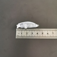 Leurre de pêche micro-flottant japonais 2,4 g 4 cm en gros, corps de leurre vierge pour montage DIY