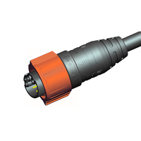 Prise/prise de charge de véhicule électrique au lithium personnalisée, connecteur de batterie nouvelle énergie, connecteur de vélo électrique et assemblage de câble