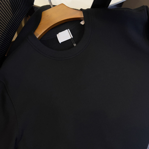 Men Crew Neck Cotton Bur berry Sweatshirt <b>Plain</b> Solid Color Casual Daily Pullover <b>Jumper</b> - Product Image 2