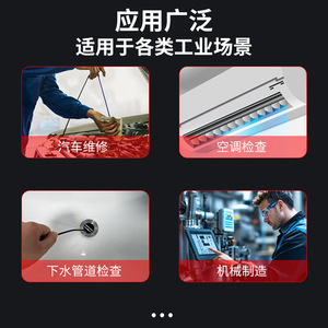 Dual Lens Endoscope 1920x1440p 360 Degree Steering Probe For <b>Car</b> Engine Inspection Android Ios Direct Connect - Product Image 2