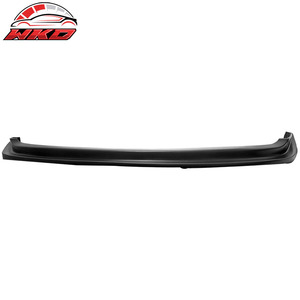 Convient pour Nissan Altima Sedan 2007-2009 JDM Sport Style Lèvre de pare-chocs avant non peinte noire - Product Image 2
