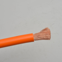 Amerikanisches Schweißkabel 1/0 2/0 Gauge 2 4 6 AWG Klasse K 600V Gummi-Schweißstromkabel Erdungskabel