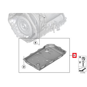 Panci oli transmisi otomatis 8 kecepatan 24117624192 24117604960 LR023294 JDE36541 untuk BMW 1 <span class=keywords><strong>3</strong></span> 5 6 7 X1 X3 X5 - Product Image 2