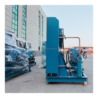 Luchtgekoelde condensorunit met zuigercompressor voor koude opslag, versvriezen, dubbele hoog-efficiënte warmteafvoer