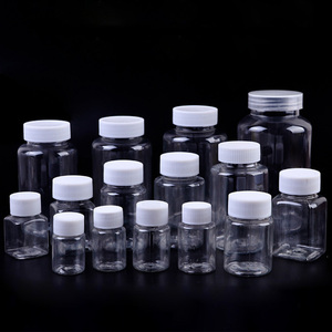 Atacado de Alta Qualidade Vazio 15ml 20ml 30ml 50ml 100ml 150ml PET Vitamin Medicine Plastic Bottles - Product Image 4