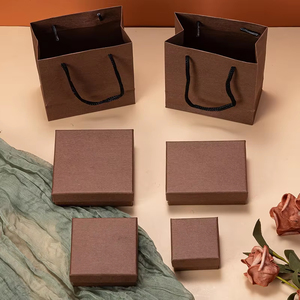 Caja de Joyería de Lujo Personalizable al por Mayor, Estilo Ins, Caja de Embalaje para Joyería con Cajones para Collares, Anillos, Colgantes y Pendientes - Product Image 1