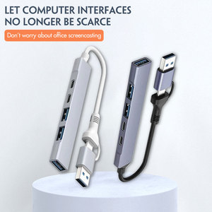 Hub USB Type C JustLink 5 en 1 OEM ODM avec ports Type C et ports USB <span class=keywords><strong>2</strong></span>.0 et USB 3.0 pour <span class=keywords><strong>PC</strong></span>, convertisseur pour ordinateur portable, livraison directe - Product Image 5