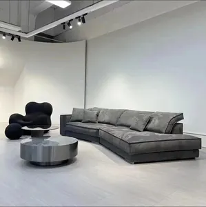 modernes design luxus wohnzimmer villa hotel sofa möbel leder sofa set couch sofa für zuhause