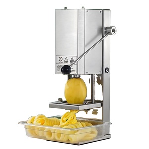 New Electric Automatic Curly Fries <b>Potato</b> Cutting Maker Twister <b>Spiral</b> <b>Potato</b> Cutting Machine Easy to Operate <b>Potato</b> Chip <b>Cutter</b> - Product Image 1
