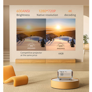 LONNST Projecteur intelligent Android 13 Banque d'alimentation rechargeable Mini projecteur LCD LED pris en charge par Google Play <span class=keywords><strong>Netflix</strong></span> - Product Image 6