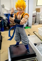 Figurine de manga de dessin animé Super Saiyan Gogeta Vegetto de 50 cm, nouvelle figurine en PVC, jouet d'anime, cadeau